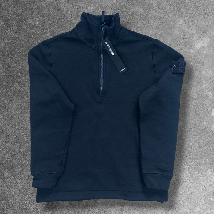 Stone Island Ghost Half Zip Jumper Medium Navy V0020 BNWT RRP £395