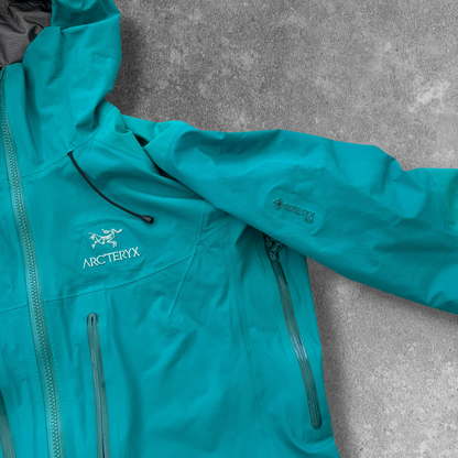 Arc'teryx Alpha AR Gore-Tex Pro Jacket Women's Large Teal RRP £600